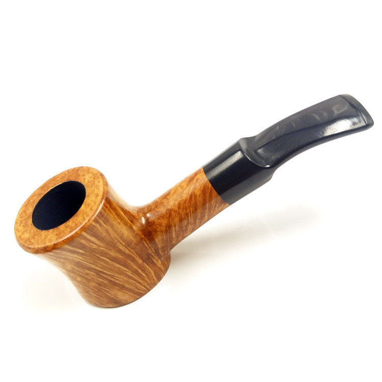 男士礼品自由式进口石楠木烟斗弯式手工老式烟杆烟丝斗锅烟袋