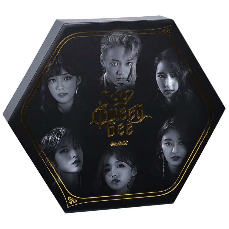 正版唱片 蜜蜂少女队专辑queen bee 精装版cd 歌词本 扑克 刘雨昕