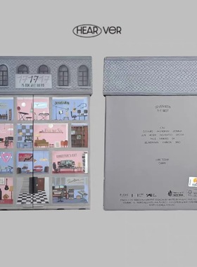 SEVENTEEN BEST 17 IS RIGHT HERE 精选专辑 CD 小卡周边