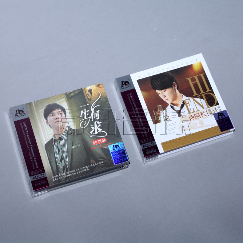 魔音唱片 钟明秋 一生何求|人声测试大碟 紫银合金AQCD 2CD