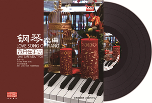 钢琴恋曲 我只在乎你钢琴演奏音乐LP黑胶唱片留声机 12寸碟片唱盘
