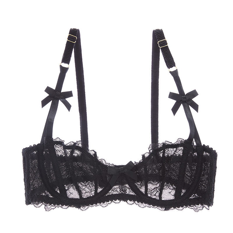 性感蕾丝超薄法式内衣夏季无海绵半杯文胸套装上托网纱舒适胸罩女|ruв категории Нижнее белье, лифчик - от Buy2taobao.com для оказания профессиональной услуги покупки агента Taobao