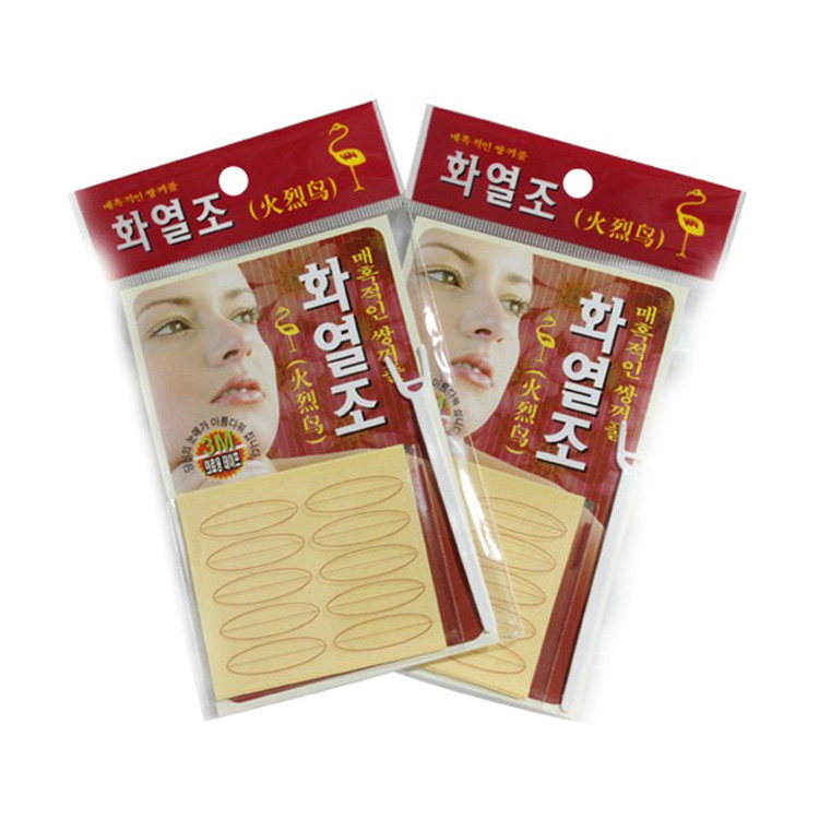 火烈鸟双眼皮贴隐形双不反光双眼双眼皮贴