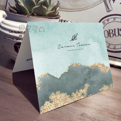 售后服务感谢小卡片定制定做