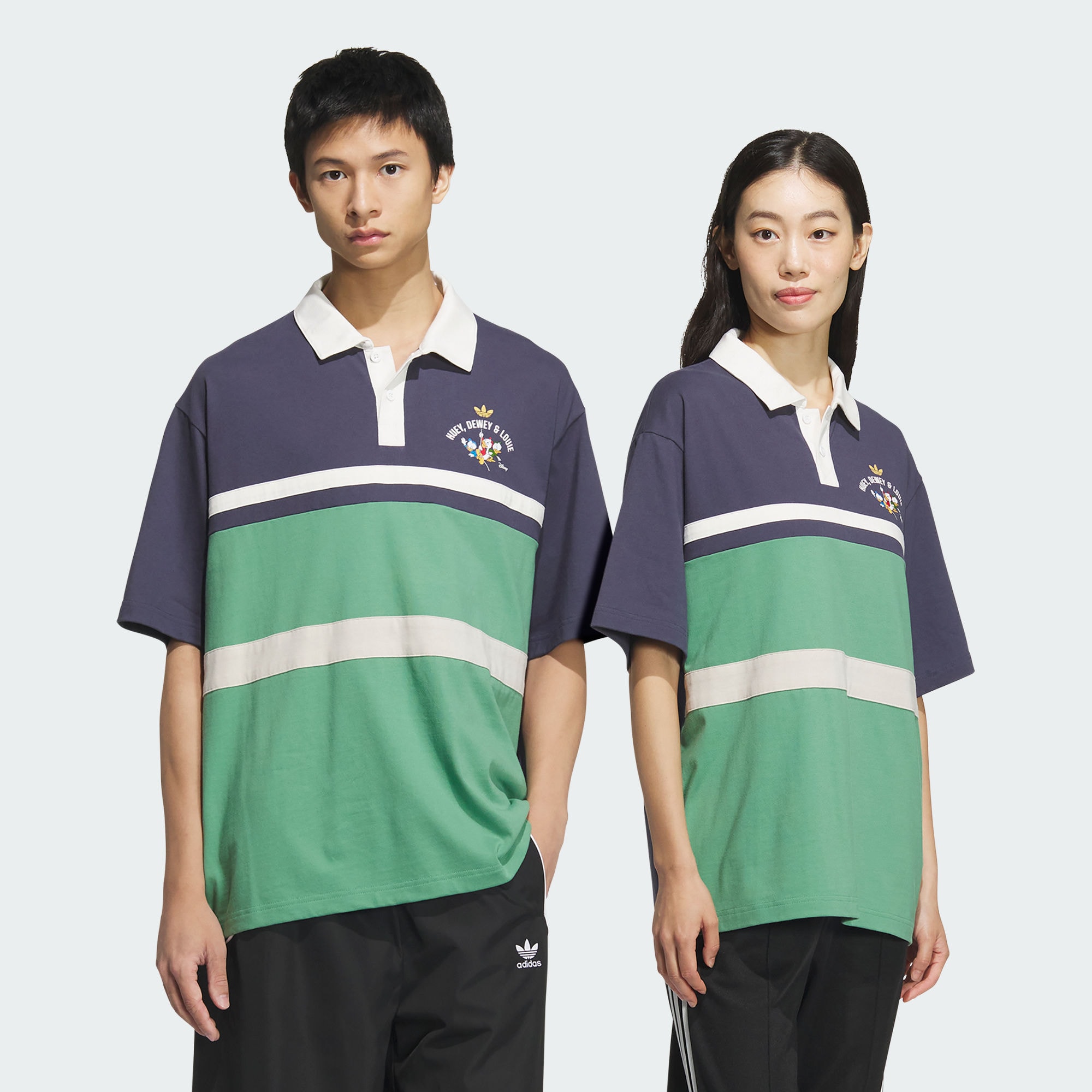 阿迪达斯男女迪士尼联名款经典运动短袖POLO衫JL6478|JL6479