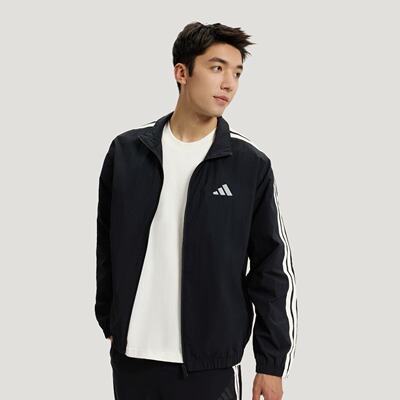 阿迪达斯运动休闲男子运动休闲夹克早春薄外套KR2520|KR2521