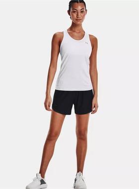 安德玛女士训练裤健身运动5英寸短裤1370734