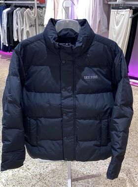Skechers斯凯奇羽绒服男女厚外套短款运动服L324U105 P423U038
