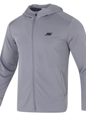 斯凯奇男外套户外跑步训练服运动服风衣休闲衣P224M123 P423M117