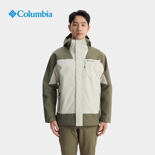25春夏新品哥伦比亚男装户外防水防风腋下拉链单层冲锋衣XE0271
