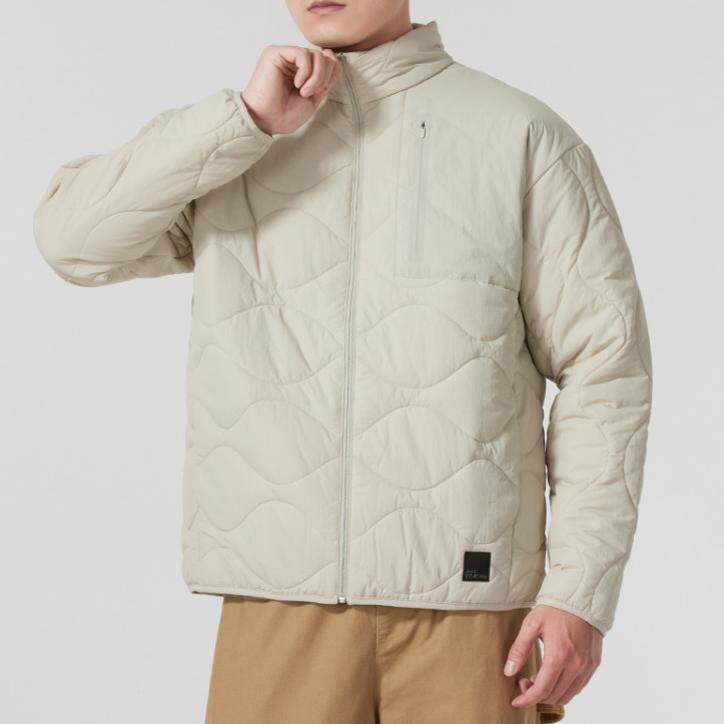 Jack wolfskin狼爪男装棉衣短款外套24冬季新款运动服保暖A60174A