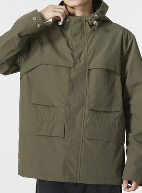 添柏岚外套男装秋季户外运动服休闲防风轻薄夹克A69H5A58 A695W