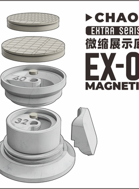 CHAOS微缩展示地台丨EX02丨手涂模型握把丨战锤场景展示丨狗造社