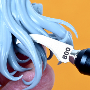 金刚砂研磨刀片｜不锈钢锉刀｜高达模型手办军事打磨工具｜懒懒