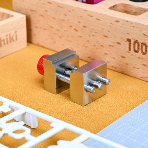 304不锈钢迷你台钳丨HIQPARTS平替高达模型手办制作涂装改造懒懒