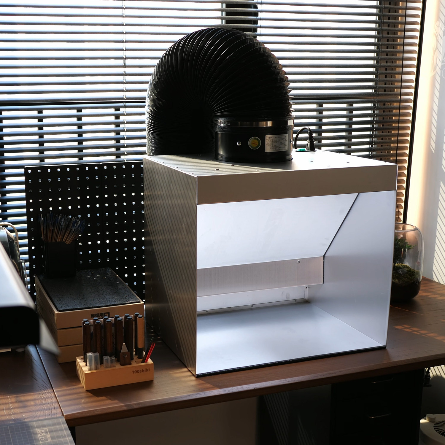 全金属负压喷漆箱丨喷涂喷漆排风机箱高达军模型手办BJD上色懒懒,模玩/动漫/周边/娃圈三坑/桌游,模型制作工具/辅料耗材,淘宝优惠券,粉丝福利购,淘宝优惠卷