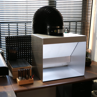 全金属负压喷漆箱丨喷涂喷漆排风机箱高达军模型手办BJD上色懒懒