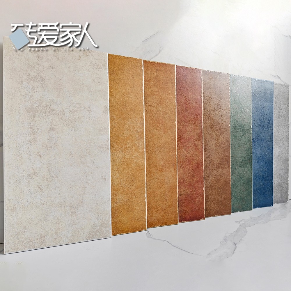 美式乡村户外庭院别墅民宿厨卫露台复古防滑内外墙面瓷砖300x600