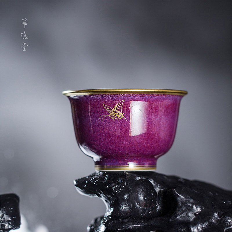 爱曼严选 华隐堂姹紫青花金绘系列-万花