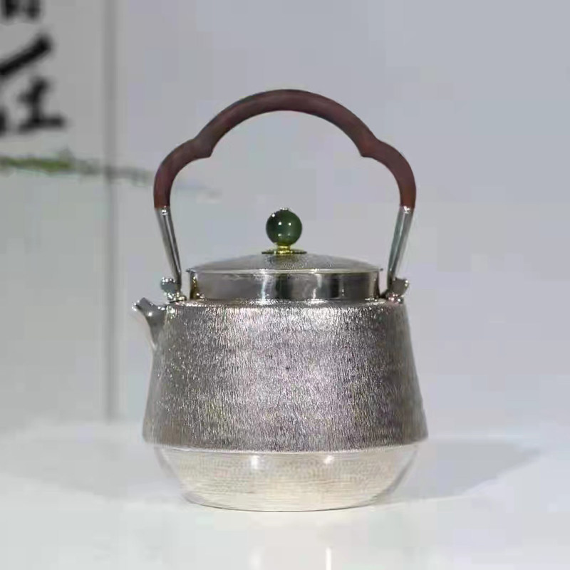 爱曼器999纯银银壶纯银