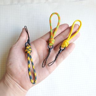 手工编织拉链包包防丢手机链钥匙扣摩托车宝马挂件苹果耳机盒绳