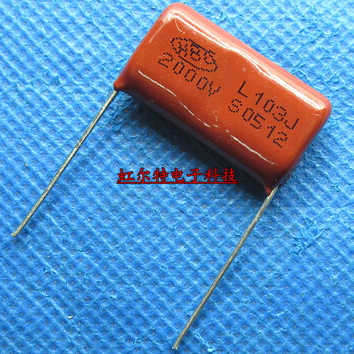 CBB高压薄膜电容 CBB81 2000V103J 2KV 0.01UF 10NF P24mm 原装