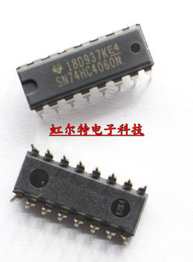 直插芯片IC SN74HC4060N 74HC4060 4060 DIP16 计数器振荡器 原装