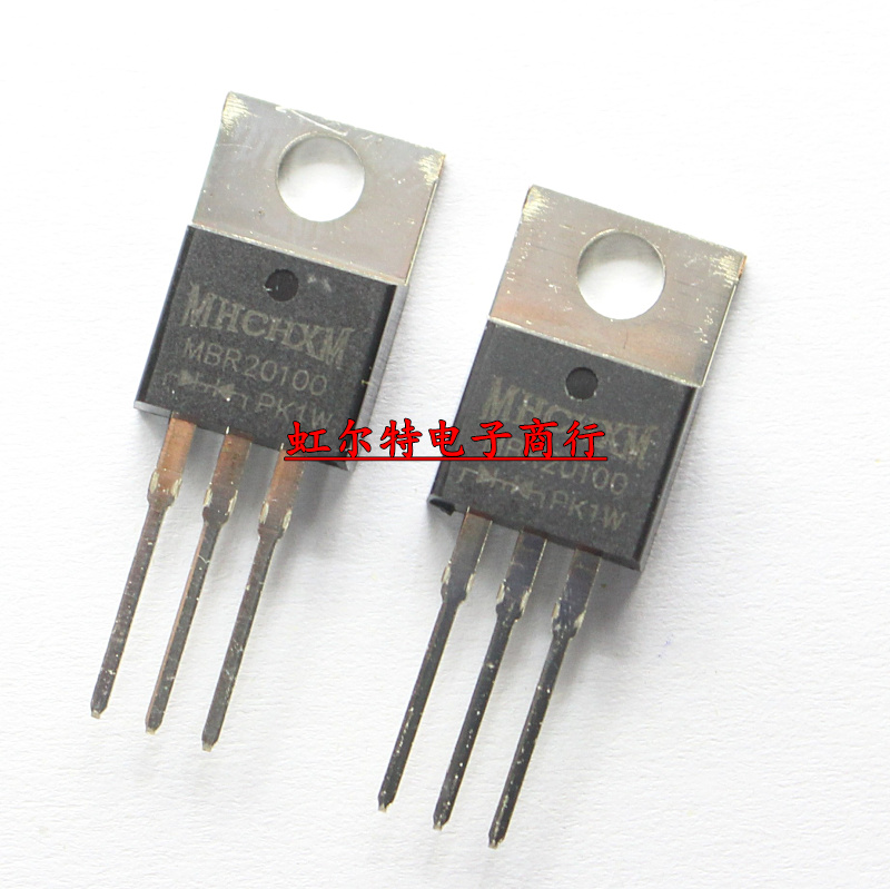 肖特基二极管 MBR20100 MBR20100CT 20100 TO-220F 三极管 原装