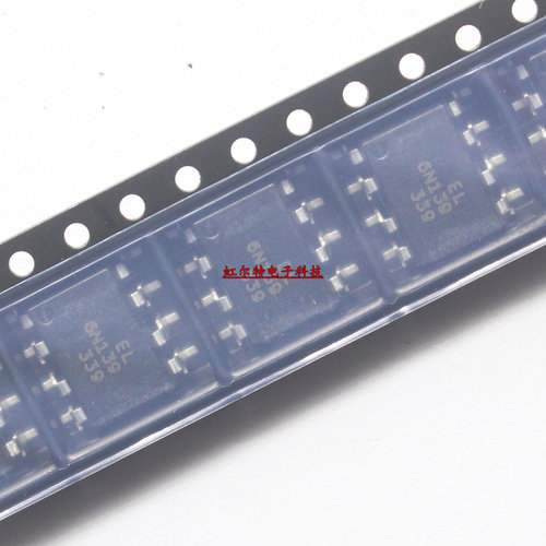 贴片光耦 6N137 6N139 EL6N137 EL6N139 TEL SOP8光电耦合器 黑色