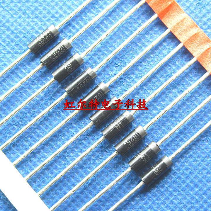 5W稳压管 1N5336B 4.3V 1N5337B 4.7V 1N5338B 5.1V 全新(10只) - 实物图