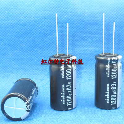 日本尼吉康电解电容 63V1200UF 18x35 HE高频低阻长寿命 105度