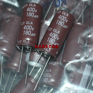 进口电解电容 400V180UF 180UF400V 18*40黑金刚CLA高频低阻105度