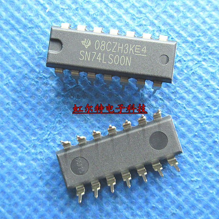 直插逻辑芯片 SN74LS00N LS00 74LS00 SN74LS00 DIP-14 原装