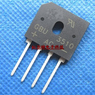 整流桥堆 GBU1510 GBU2510 GBU3510 15A25V35A/1000V ZIP-4 原装