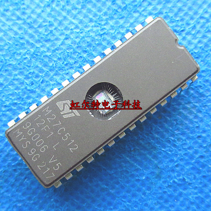 存储器/EPROM M27C512-12F1 M27C512 DIP-28 可擦除存储器 原装图片