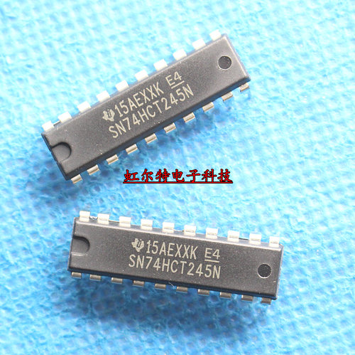 直插芯片IC SN74HCT245N 74HCT245 DIP20 缓冲线路驱动器进口原装