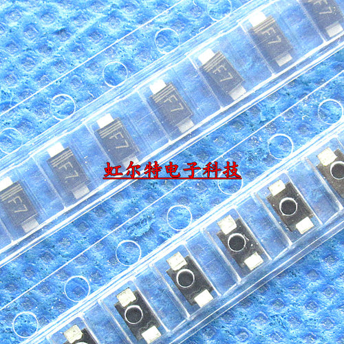 贴片快恢复二极管 FR107W RS07M FF107 F7 SOD123FL 原装(50只)
