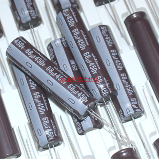 进口电解电容 450V68UF 12.5*50 68UF450V 尼吉康CS高频低阻105度