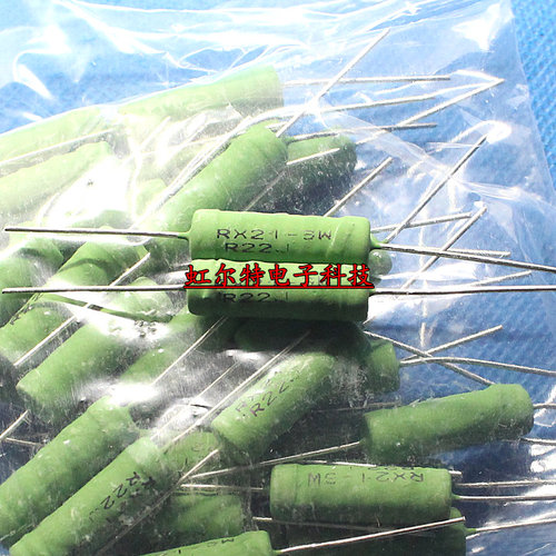 6w线绕电阻5%绿漆10只5元