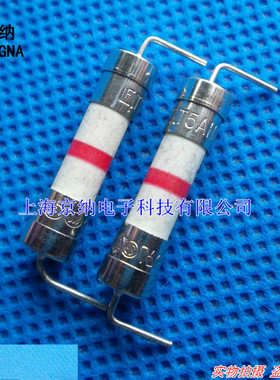 带引线保险丝 T5A T5AH250VP 5x20 陶瓷保险丝 慢熔 进口原装