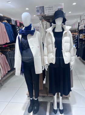 季末折扣 日本代购优衣库优衣库云感羽绒服茄克蓬松外套女 479212