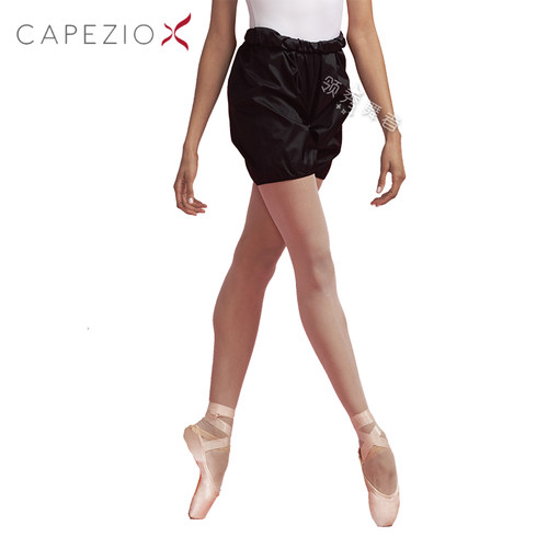 capezio卡培娇芭蕾热身弹力短裤