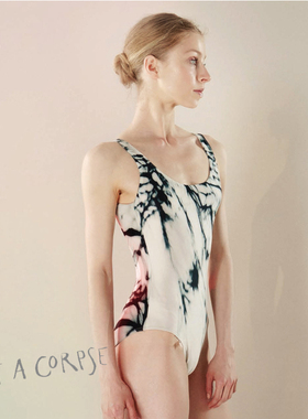 领秀 Just A Corpse进口芭蕾舞蹈吊带连体形体服JAC瑜伽练功服