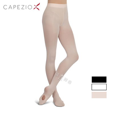 卡培娇芭蕾舞蹈脚底开洞连裤大袜