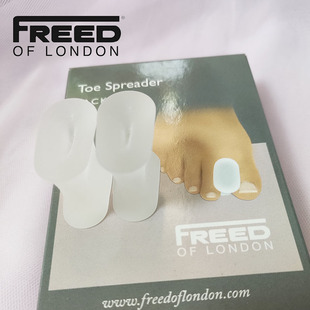 Freed Of London英国进口芭蕾舞蹈间隔脚趾夹块护足凝胶隔片2只装