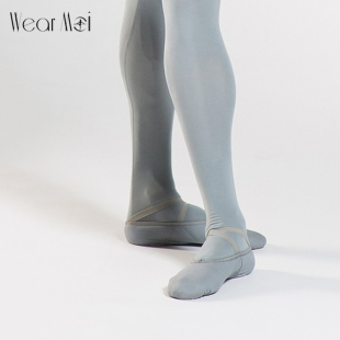 软底鞋 WM男弹力猫爪鞋 灰色Vesta Moi芭蕾舞练功软鞋 法国进口Wear