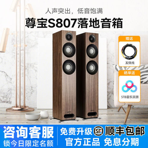 尊宝S807发烧级落地音箱hifi音响