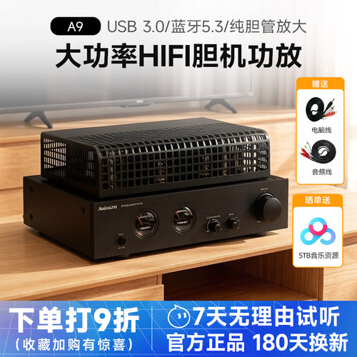 诺普声A9纯胆机功放胆管放大器