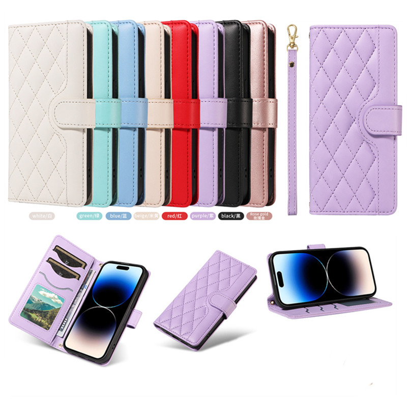适用于华为Honor荣耀 X6s/70 lite手机套奢华格纹保护套搭扣翻盖皮套软硅胶外壳防摔插卡支架男女通用经典