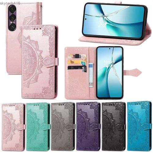 适用于三星Galaxy F16/M15/F15/M33/C55/F55/S25 5G手机套翻盖式套防摔皮套软硅胶外壳插卡支架图腾压纹